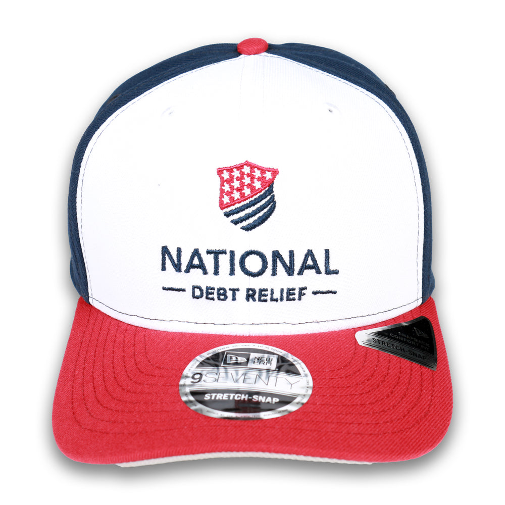 Denny Hamlin No. 11 New Era 970 SS National Debt Relief Hat