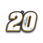 Christopher Bell #20 Metal Car Number Ornament