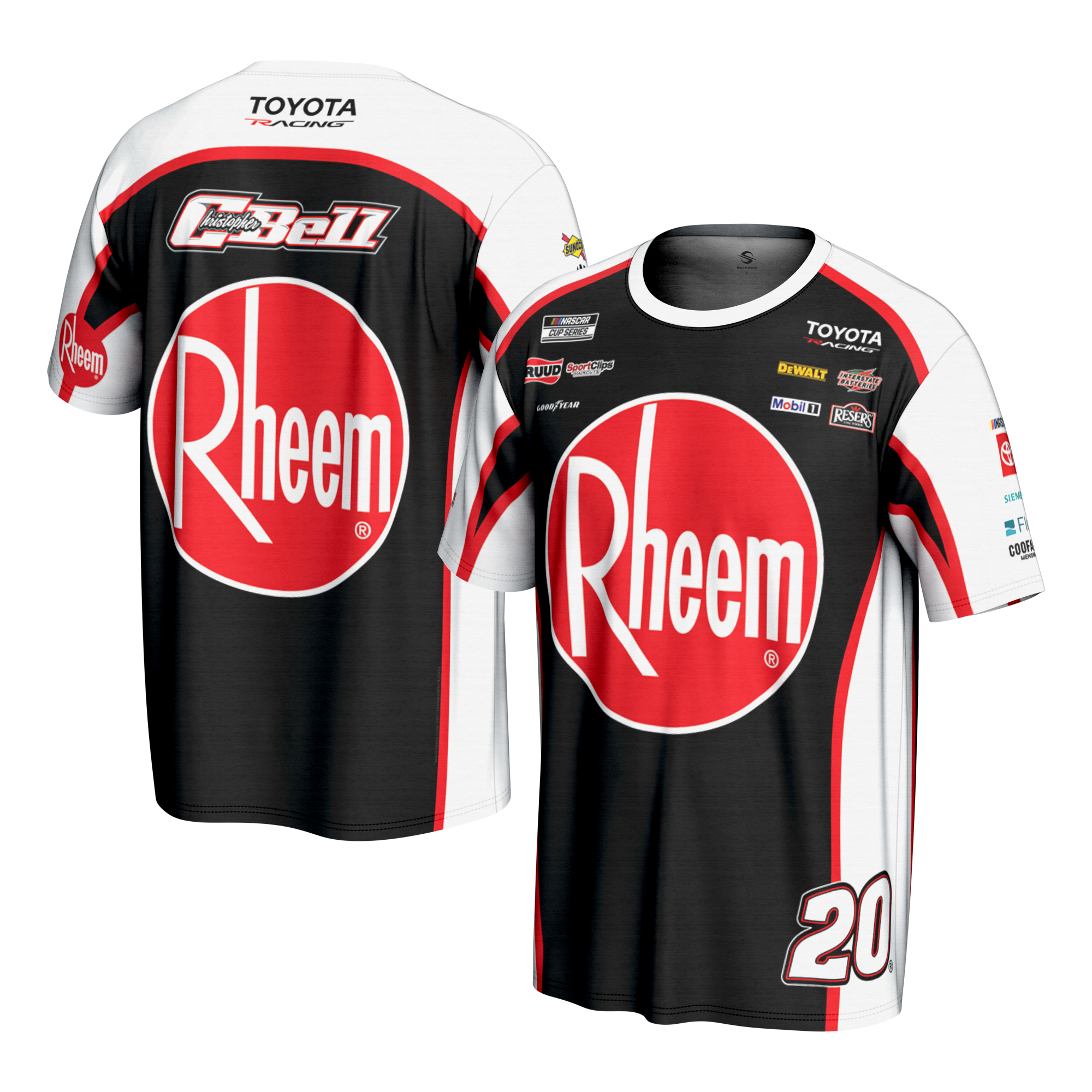 2026 Christopher Bell Rheem Uniform Tee – Joe Gibbs Racing Store