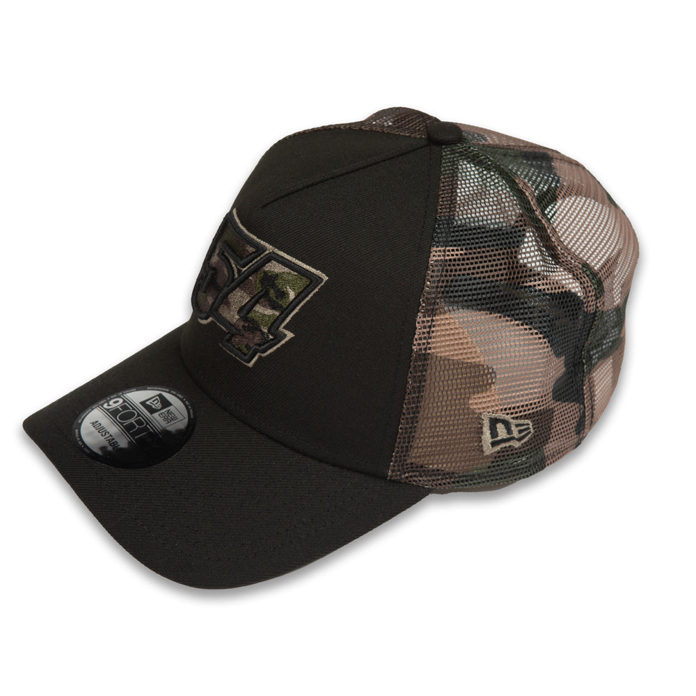 Ty Gibbs 2023 No. 54 Camo Filled NE940AF Trucker Hat