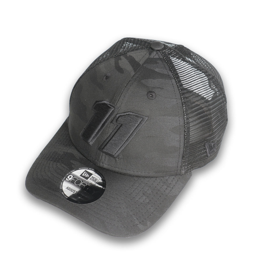 Denny Hamlin New Era 940 Trucker Black Camo