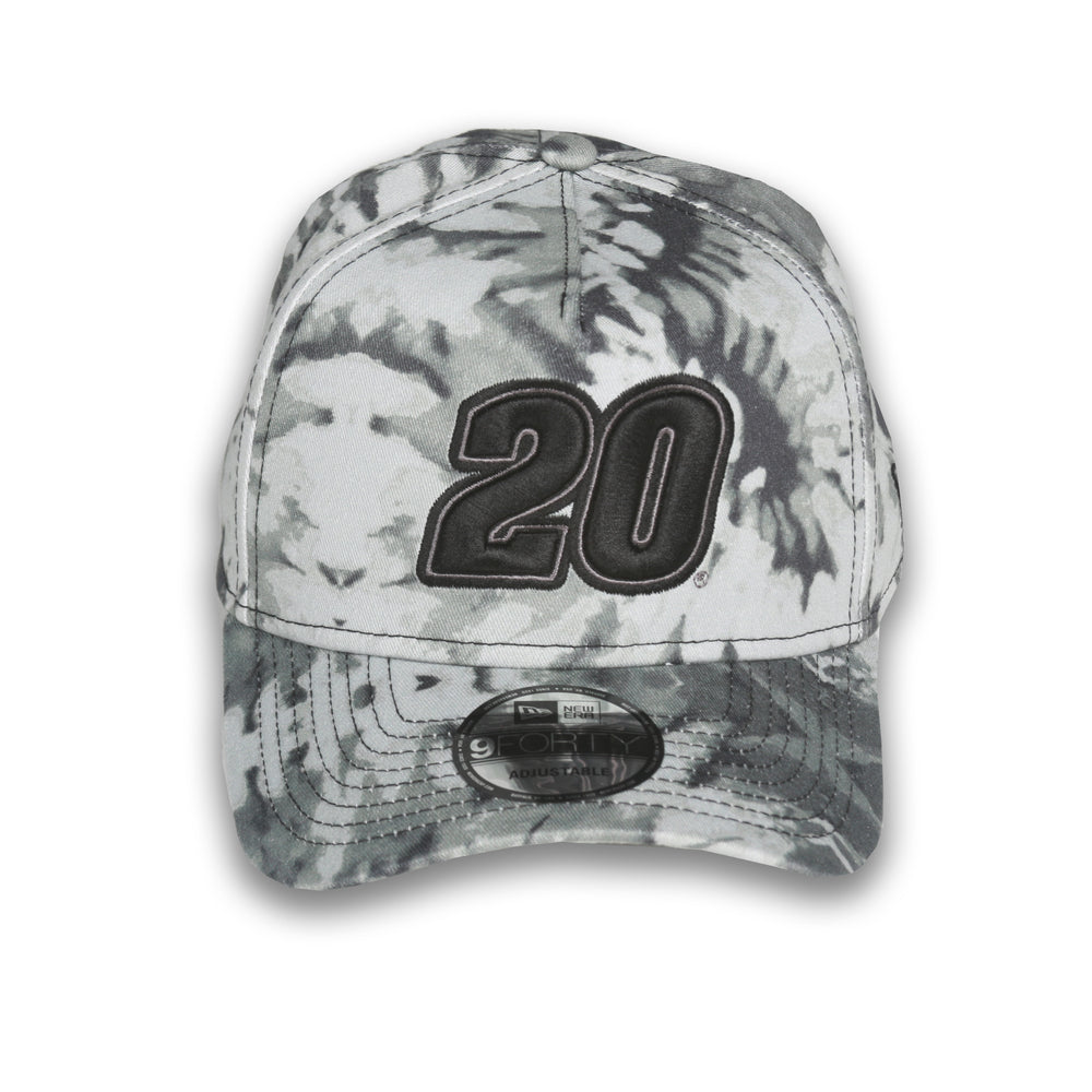 Christopher Bell No.20 Blk Tie Dye New Era 940AF