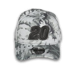 Christopher Bell No.20 Blk Tie Dye New Era 940AF