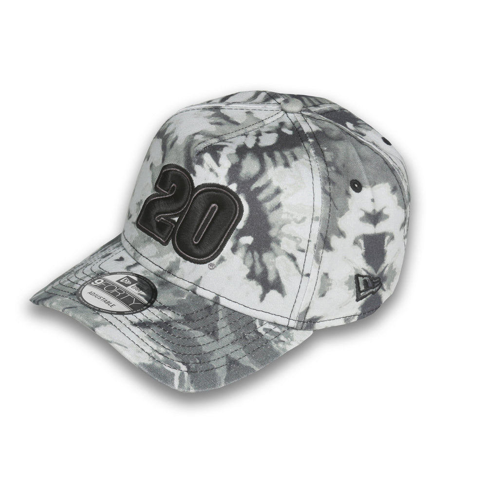 Christopher Bell No.20 Blk Tie Dye New Era 940AF