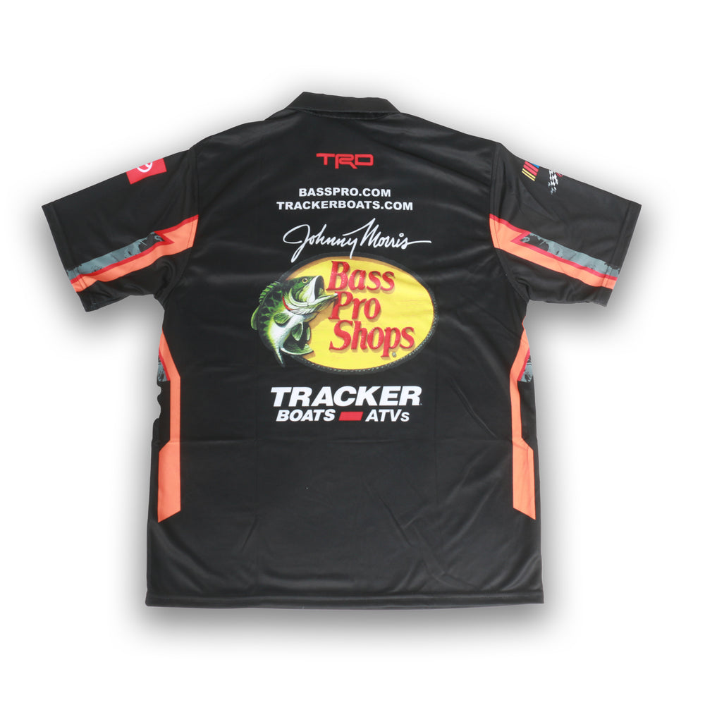 Official Martin Truex Jr. No. 19 1/4 Zip Bass Pro Shops  Pit Crew Jersey