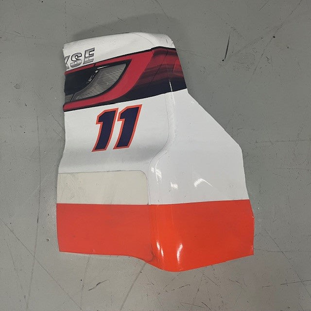 Denny Hamlin Sheetmetal - FedEx Right Bumper Number - Talladega Race 4/21/24