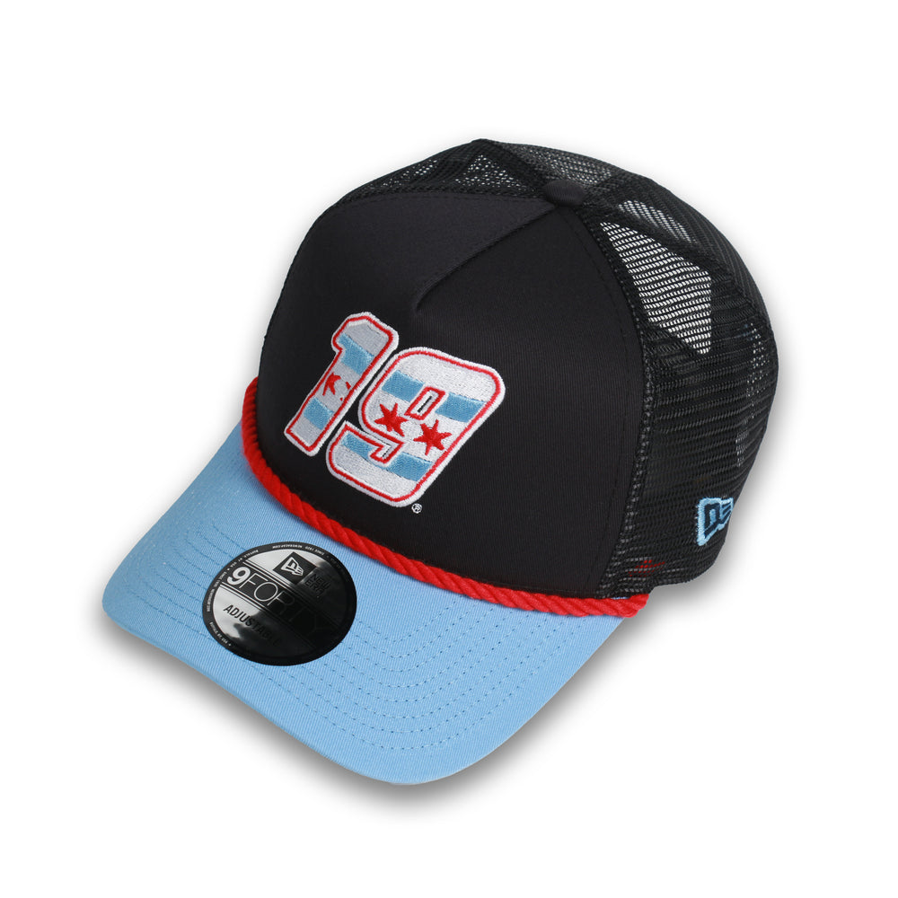 Martin Truex Jr. No. 19 940 New Era Trucker Chicago Street Race Hat