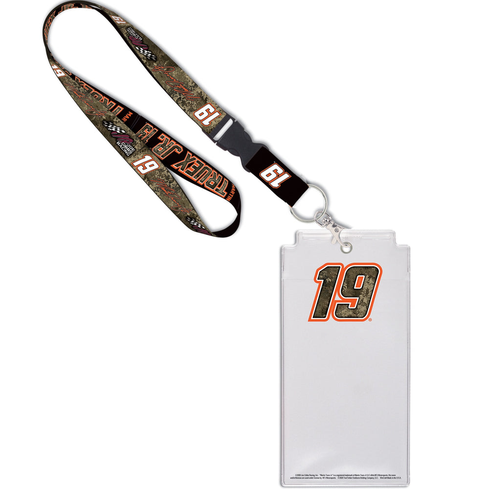 Martin Truex Jr. 2020 Camo No. 19 Credential Holder/Lanyard