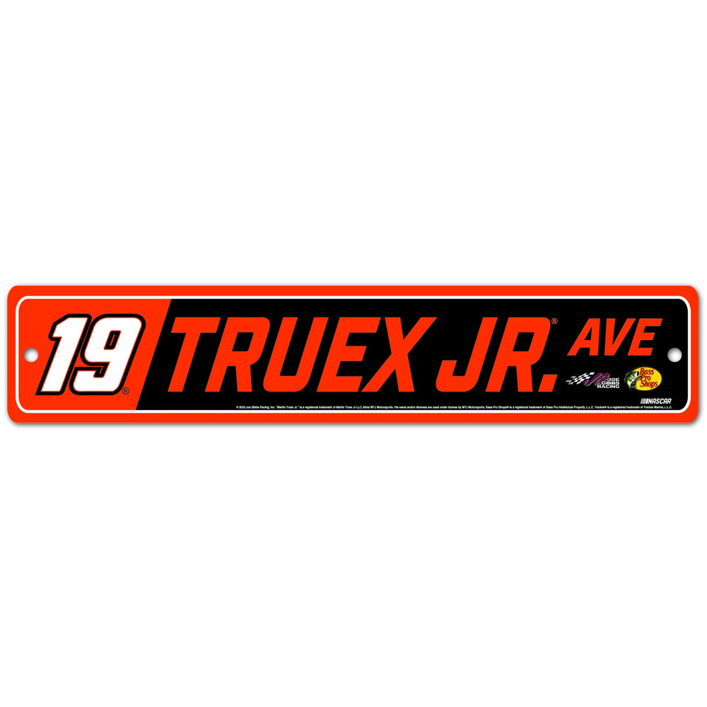 Martin Truex Jr. Street /Zone Sign