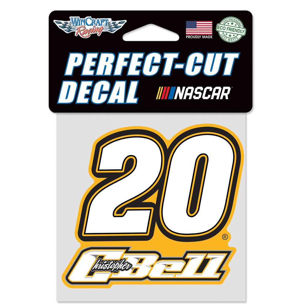 Christopher Bell Perfect Cut Color Decal 4" x 4"