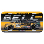 Christopher Bell DeWalt Car License Plate