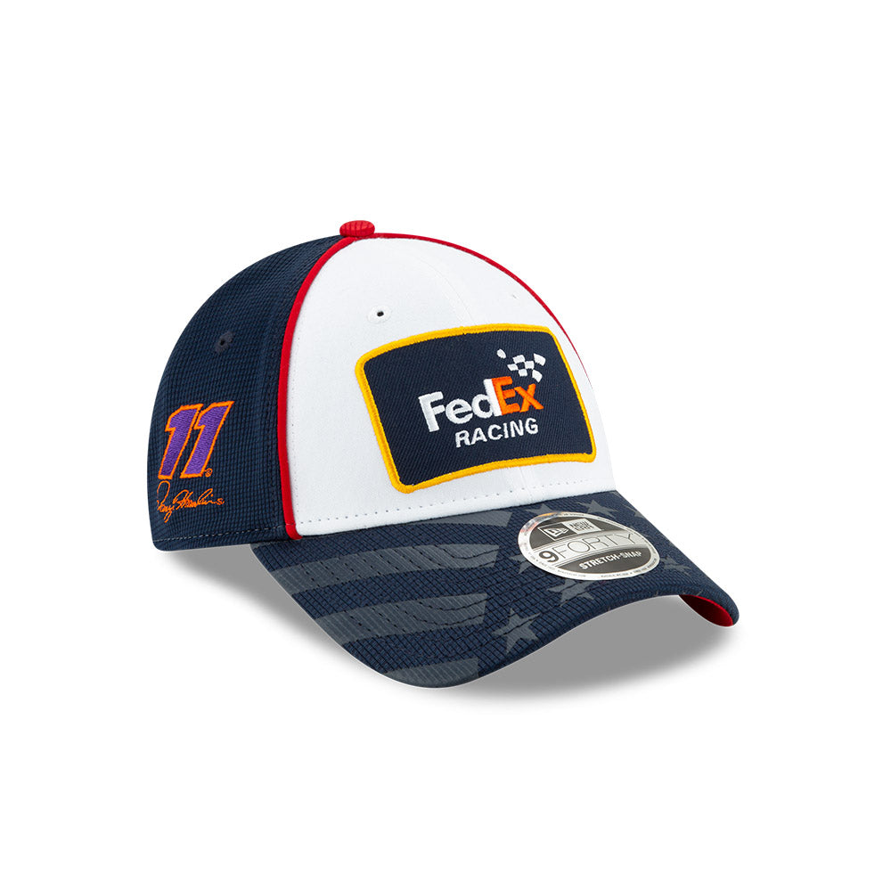 Denny Hamlin 2020 FedEx Racing American Salute NE 940 SS Hat