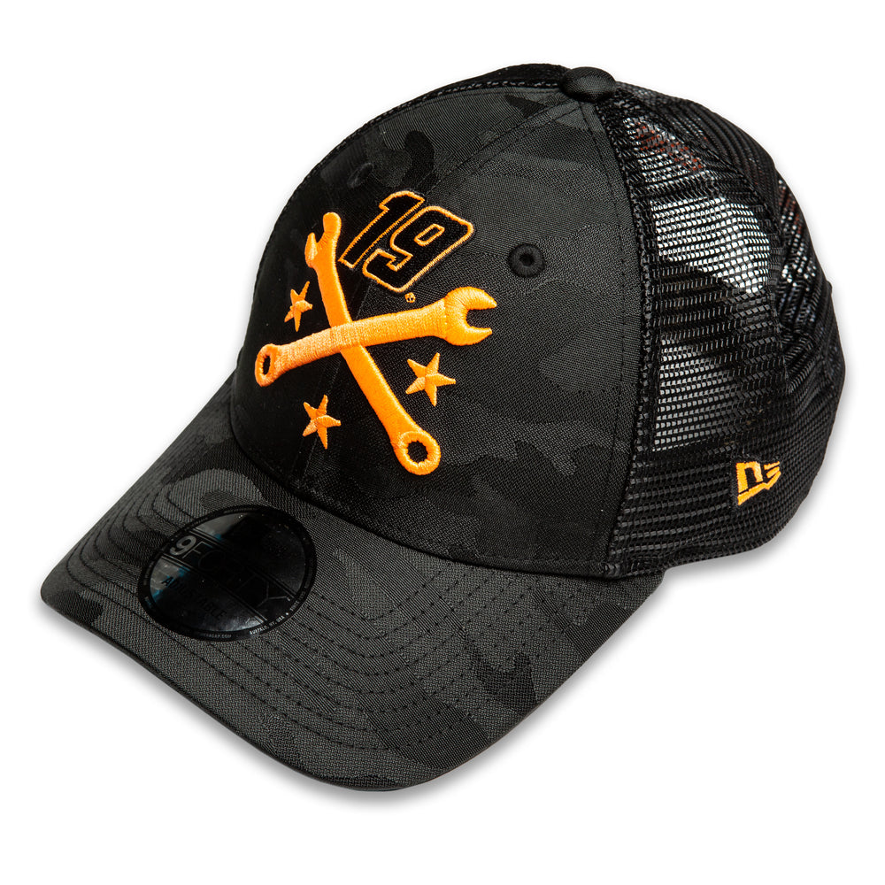 Martin Truex Jr. Black On Black Camo Wrenches NE940 Hat