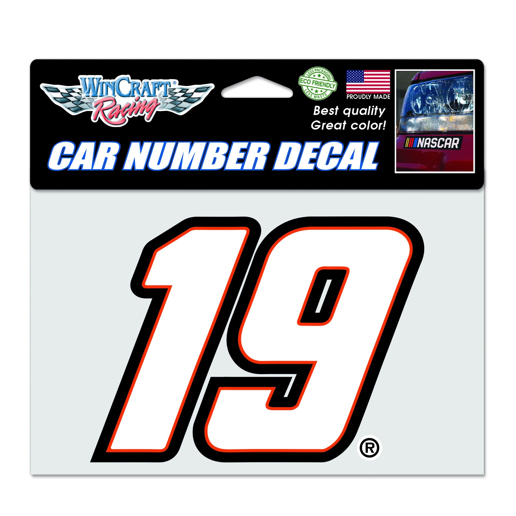 Number 19 Nascar