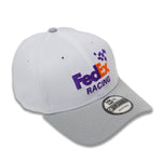 Denny Hamlin 2019 FedEx White/Gray NE940 Hat