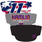 Denny Hamlin 3-Pack Fan Masks Face Covering