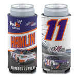 Denny Hamlin FedEx Slim Can Cooler