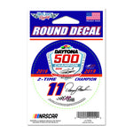 Denny Hamlin FedEx D500 Champ 3" Round Decal