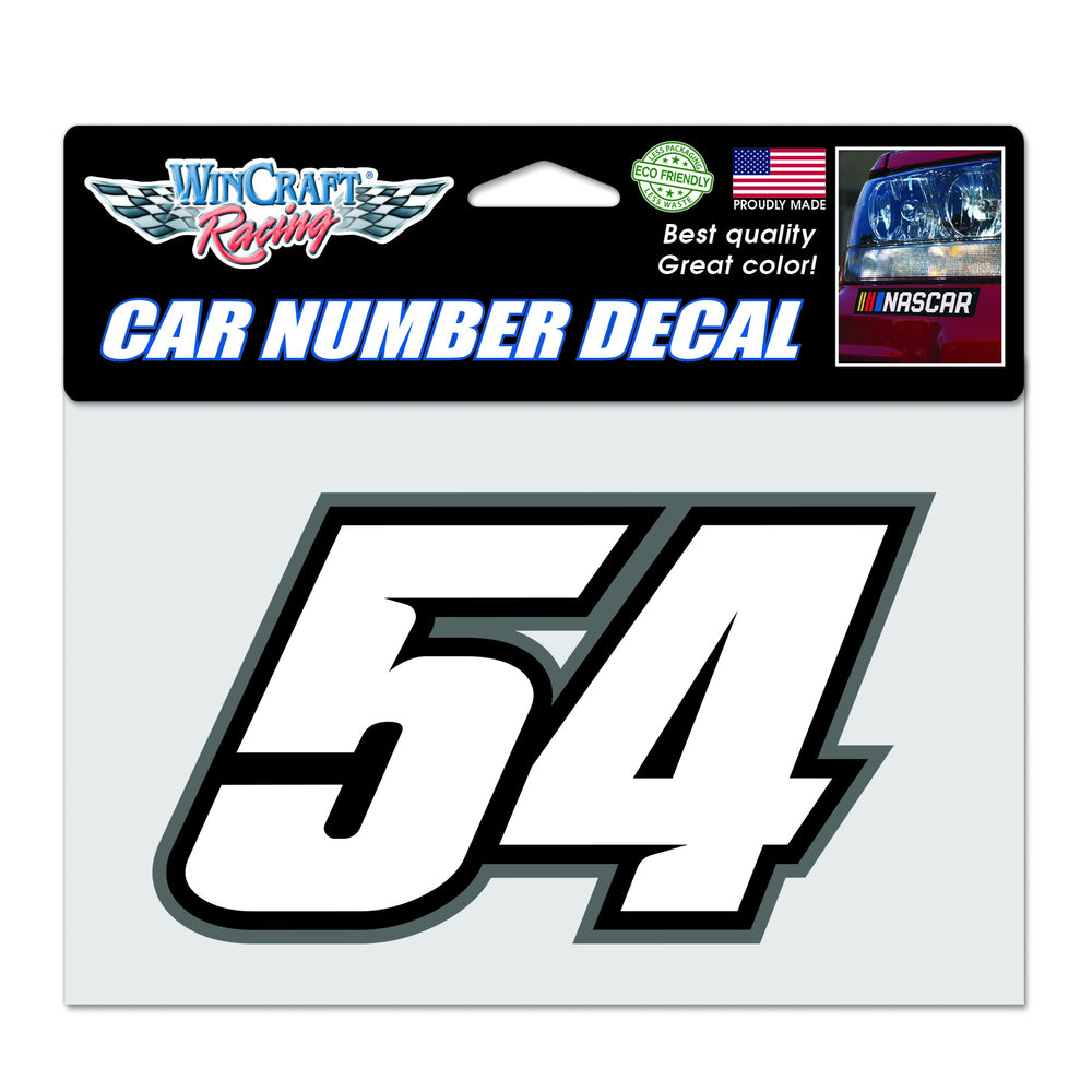 Ty Gibbs Car Number 54 Decal