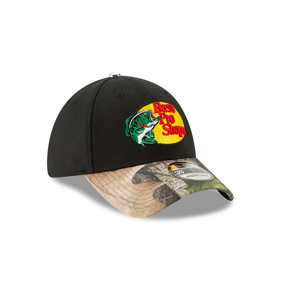 Martin Truex Jr Black Camo Bass Pro Shops New Era 3930 Driver Hat