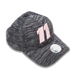 Denny Hamlin New Era Women's 940 Tech Gray Hat