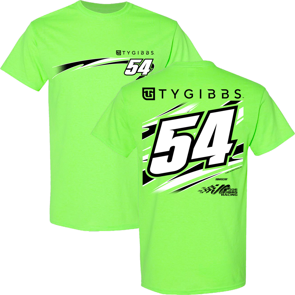 Ty Gibbs No. 54 Neon Lifestyle Tee – Joe Gibbs Racing Store