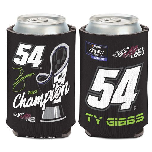Ty Gibbs #54 NASCAR Xfinity Series 2022 Champion Can Cooler