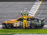 2024 1:24 Christopher Bell No. 20  Interstate Batteries/DeWalt  Daytona Duel 2 Race WINNER Diecast