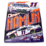 Denny Hamlin FedEx  28"x40" Vertical Flag