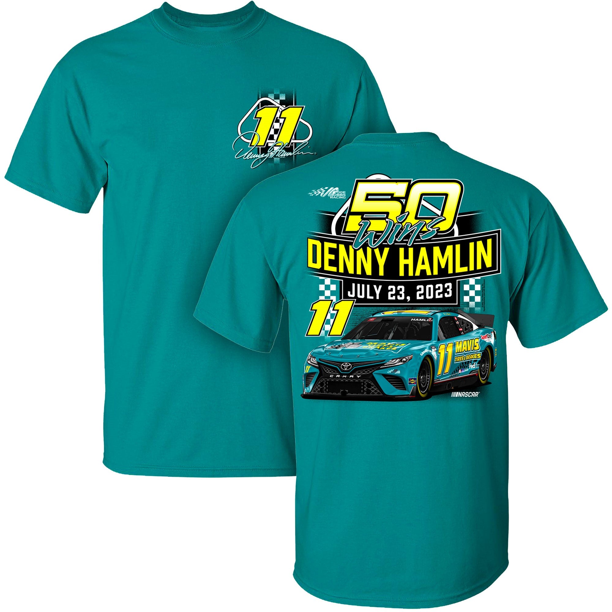 Denny Hamlin gets his record 7th victory at Pocono and 50th of his NASCAR  Cup Series career