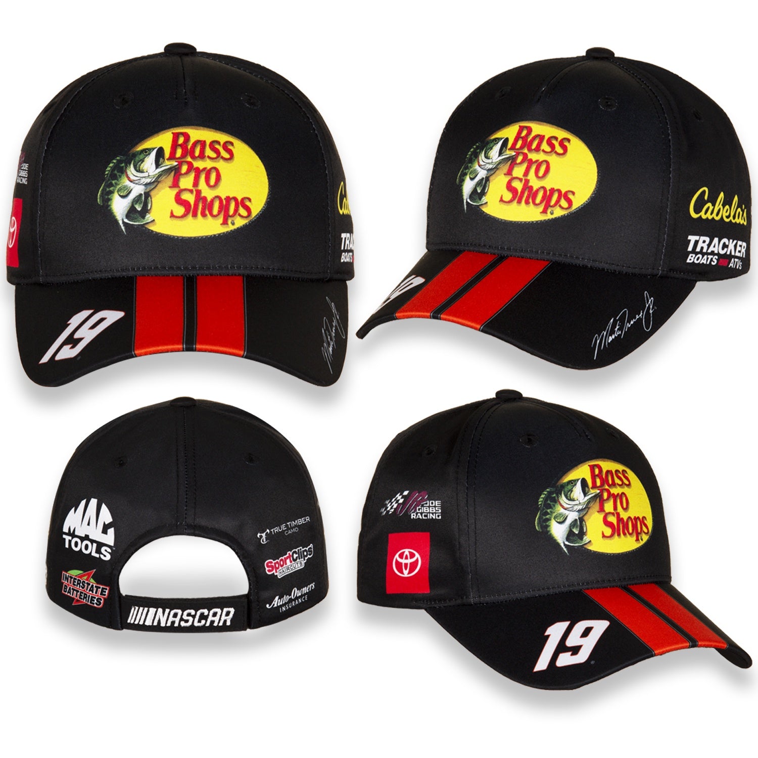 Martin Truex Jr. Bass Pro Shops Adult Uniform Hat – Joe Gibbs Racing Store