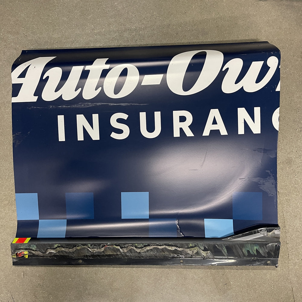 Martin Truex Jr Sheetmetal - Left Sponsor  Auto Owners Insurance - Atlanta Race 07/09/23