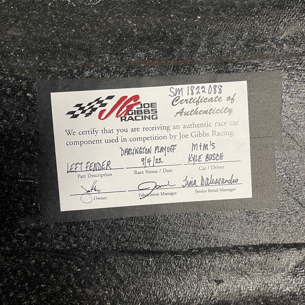 Kyle Busch M&M's Darlington Play Off Left Fender
