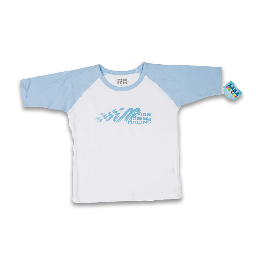 JGR Toddler Raglan Sky Blue Sleeve Tee