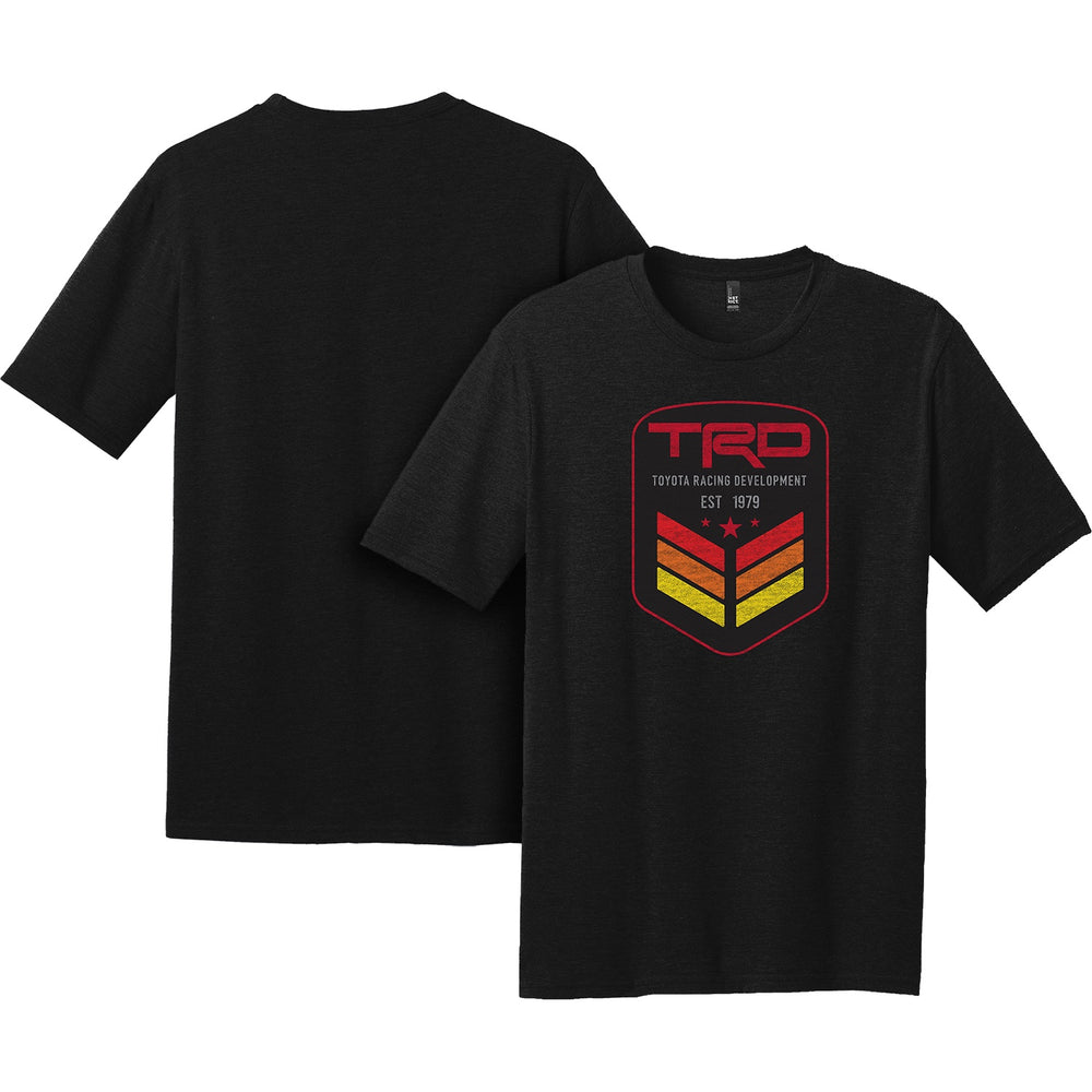 TRD Toyota Racing Development Black Army Patch Tee