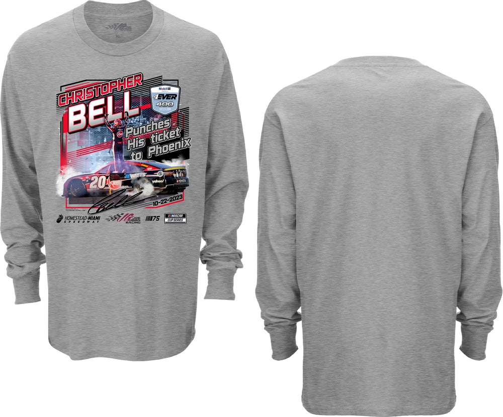 Christopher Bell Homestead Miami Rheem Long Sleeve Win Tee