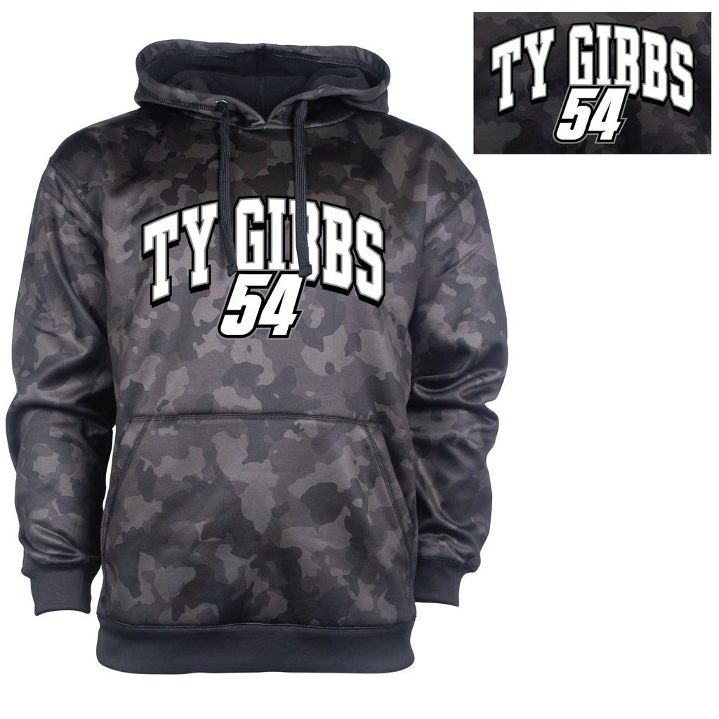 Ty Gibbs Ouray Camo Arched Enemy Hoodie – Joe Gibbs Racing Store