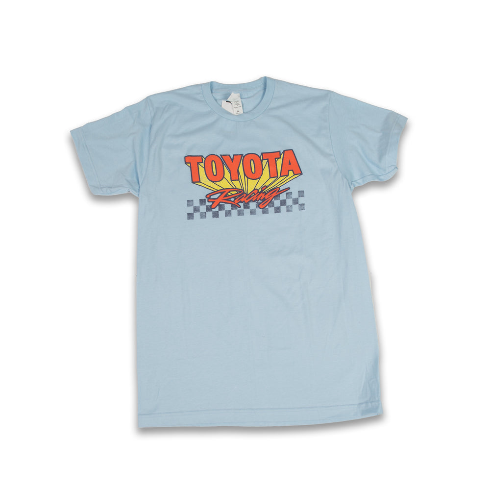 Toyota Racing Burst Tee - Baby Blue