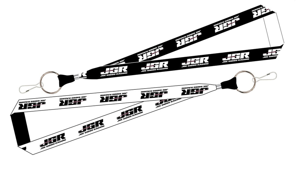 JGR 2024 Logo Black/White Lanyard